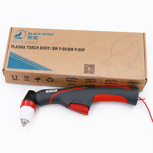 Cabeza <span class=keywords><strong>de</strong></span> pistola p80 black wolf Original, mango cuadrado, <span class=keywords><strong>dos</strong></span> colores, nueva, antorcha <span class=keywords><strong>de</strong></span> corte por plasma - Product Image 1