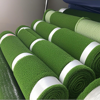 Haute qualité bon prix jardin vert foncé gazon artificiel gazon tapis rouleau pelouse artificielle gazon synthétique gazon en plastique