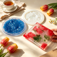 J10-607 Livraison Rapide Fabrication Personnalisée Moules en Silicone pour Plateaux Design Fruits 3D DIY Résine Époxy et Plâtre pour Décoration de Table