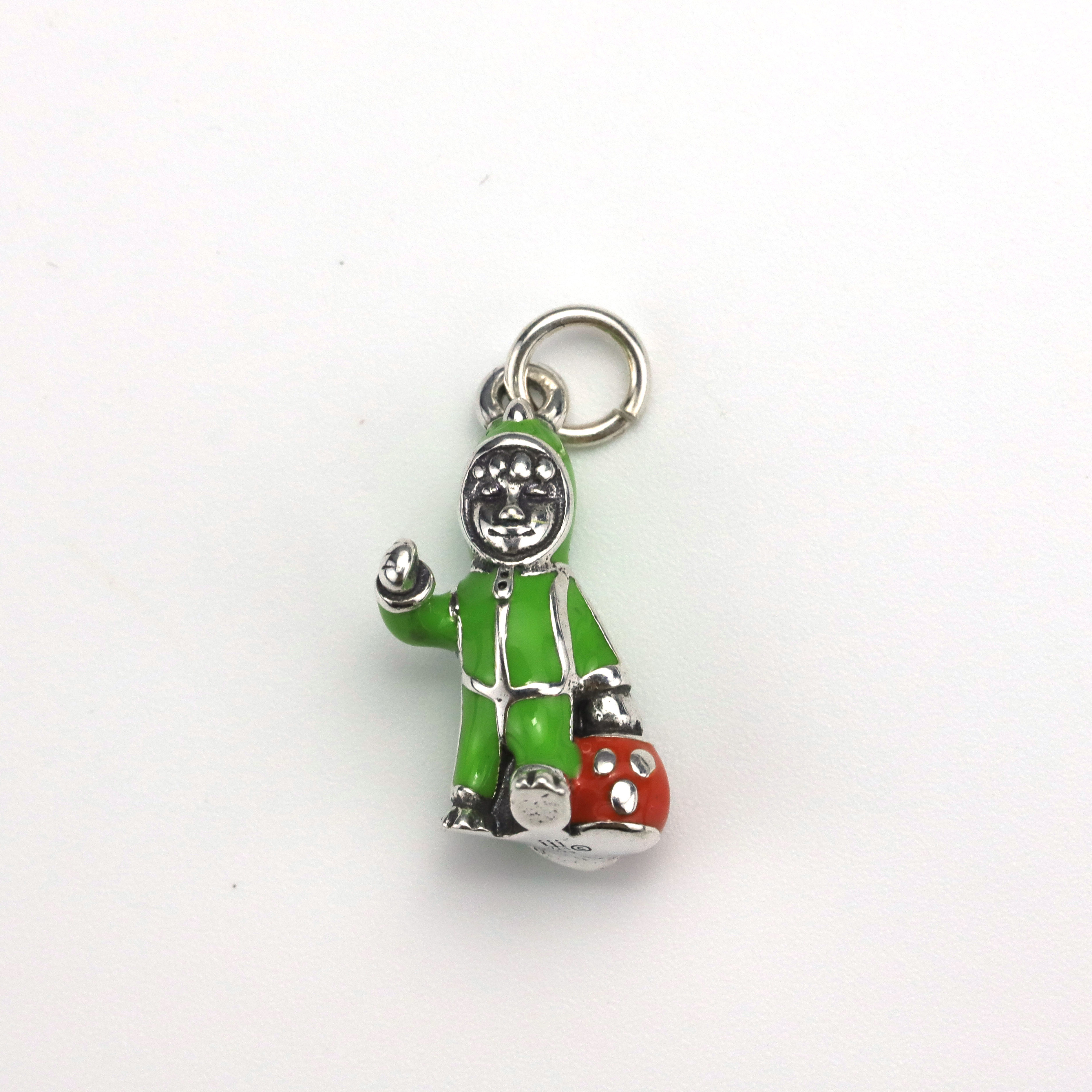 Harry Potter Charm Sterling Silver Enamel Pendants
