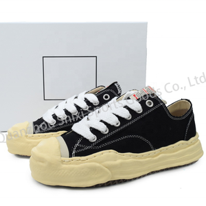 Zapatillas Deportivas MIHARAS YASUHIROS de Diseñador de Alta Calidad para Hombre y Mujer, Modelo Mmy Bajo de Lona Negra, Casuales para Caminar - Product Image 5