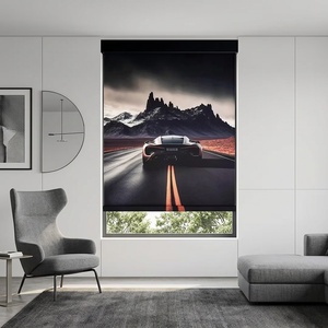 Tende <span class=keywords><strong>a</strong></span> <span class=keywords><strong>Rullo</strong></span> Elettriche Motorizzate Intelligenti <span class=keywords><strong>con</strong></span> <span class=keywords><strong>Stampa</strong></span> Integrata, Oscuranti, Grafiche Fai-da-te - Product Image 1