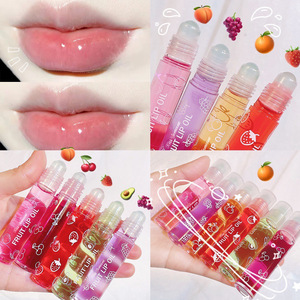 Aceite Labial de Aguacate Transparente Incoloro, Bálsamo Labial Hidratante de Marca Privada, Aceite Labial Hidratante en Bola - Product Image 3