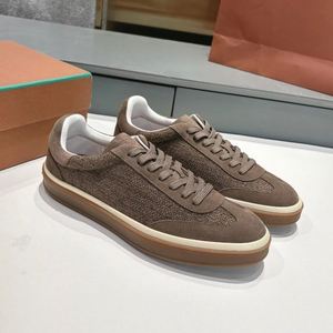 Zapatillas de entrenamiento clásicas de fibra de seda Lotus para hombre y mujer, cómodas, transpirables, de malla sin cordones para la temporada de otoño, en color. - Product Image 5