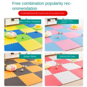 Tapete de Escalada para Niños, 16 Pies Cuadrados, Paquete de 4, Material EVA, para Garajes, Talleres, Cocinas, Restaurantes, Baños - Product Image 4