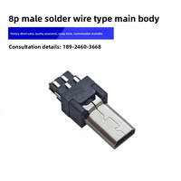 Cable de Datos USB Tipo V8 con Conector Macho de 8 Pines Mini USB, Fabricante Chino
