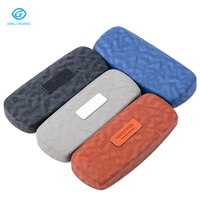 Étui à lunettes portable en cuir PU de haute qualité, étui rigide en métal pour lunettes de soleil et lunettes de vue
