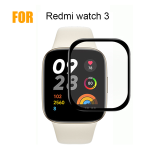 <span class=keywords><strong>Film</strong></span> en verre trempé PMMA 3D 9H de qualité AAA sans bulles pour montre intelligente, anti-traces de doigts, étanche, compatible avec Realme Amazfit - Product Image 4