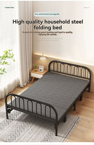 <span class=keywords><strong>Lit</strong></span> mezzanine moderne <span class=keywords><strong>pas</strong></span> <span class=keywords><strong>cher</strong></span> cadre de lits simple en fer pour adultes <span class=keywords><strong>lit</strong></span> pliant portable vente en gros - Product Image 2