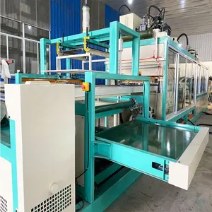 PS FOAM BOX PRODUKTIONS LEITUNG PS RECYCLE MACHINE PLASTIC FOAM BOX FORMING MACHINE
