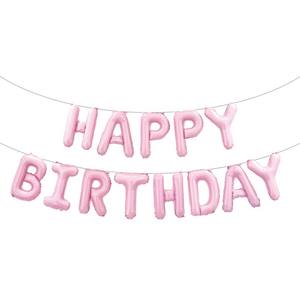 Ballon en aluminium de style américain de 16 pouces, joyeux <span class=keywords><strong>anniversaire</strong></span>, lettre, décoration de fête d'<span class=keywords><strong>anniversaire</strong></span>, vente en gros - Product Image 3