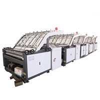 Machine à plastifier semi-automatique de carton ondulé à cannelure 3 plis de haute qualité pour la fabrication de cartons à l'état neuf