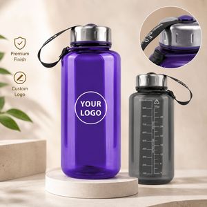 Botella Deportiva Reutilizable de Tritán de Marca Privada de 18 oz y 32 oz con Tapa de Acero Inoxidable para Senderismo y Camping - Product Image 1