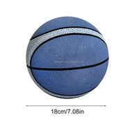 Basket-ball rebondissant silencieux balle de pratique intérieure très élastique basket-ball sans bruit pour l'entraînement à domicile