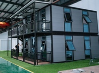 Maison préfabriquée extensible Voros de 20 pieds, résistante aux ouragans, aux tremblements de terre et aux taïfun, renforcée
