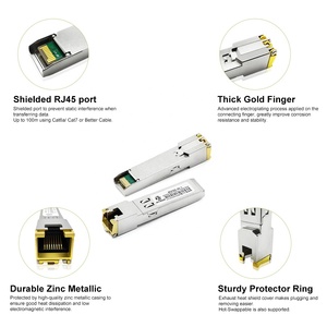 10gbase-t Ultra-Low Loss SFP-10G-T 30m SR SFP để RJ45 10 Gigabit Đồng SFP để Ethernet mô-đun Tương thích với <span class=keywords><strong>Cisco</strong></span> - Product Image 3