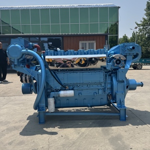 <span class=keywords><strong>Moteur</strong></span> diesel marin Ricardo 200 kW à châssis ouvert, 30 kW, 50 kW, 100 kW, super silencieux, triphasé, démarrage électrique 24 V CC, refroidissement par eau, 50 Hz - Product Image 4