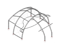 Truss carré courbé sur mesure, robuste et de qualité supérieure |   Scène en treillis et systèmes complets de treillis de scène, Treillis pour événements