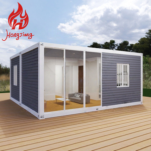 コンテナ住宅3ベッドルームエコハウスアップル伝統的なプレハブメキシコプレハブ40フィートホーム小さなモジュールプールヴィラ - Product Image 2