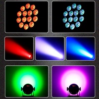 14X15W RGBW Par LED aluminium Mini Disco mariage fête de noël Par peut scène lumière mince DMX Luces LED Dj Par lumière