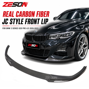 Splitter Anteriore in Vera Fibra di Carbonio per BMW Serie 3 G20 G28 2019-2026 M Sport M-Tech M340i330i Spoiler Kit Carrozzeria - Product Image 1