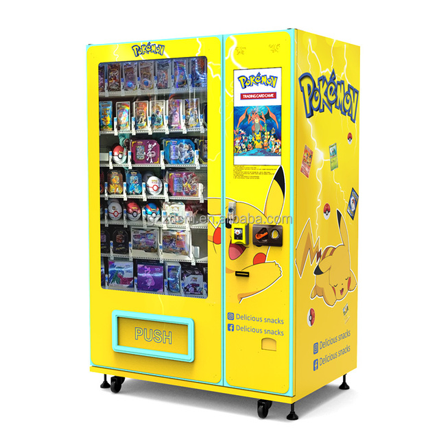 Custom Combo Playing Card Vending Machine Elevator Lift Anti Theft Lock Cashless Payment SDK China Bulk Order Manufacturer