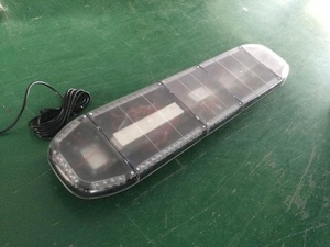 Barra de luz led de emergencia para coche, luz intermitente de 47 pulgadas, montada a prueba de agua, color ámbar, de tamaño completo - Product Image 5