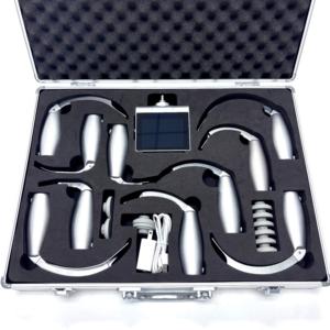 <span class=keywords><strong>Laryngoscope</strong></span> vidéo <span class=keywords><strong>portable</strong></span> réutilisable Sensorendo avec écran tactile de 3,5 pouces, alimenté par batterie, certifié CE - Product Image 3
