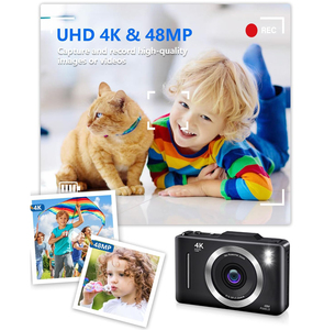 Cámara Digital <span class=keywords><strong>4K</strong></span> para Niños, Cámara Compacta de 48MP con Zoom de 16X, Antivibración y Tarjeta de 32GB - Product Image 2