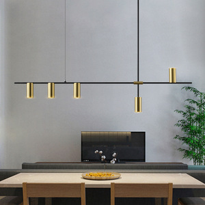 Luce di design moderno nordico luce di alta qualità semplice faretto per sala da pranzo soggiorno lampadario da Bar di lusso per sala da pranzo medio - Product Image 3