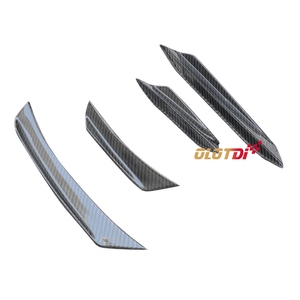 V stile in fibra di carbonio paraurti anteriore canard trim splitter per <span class=keywords><strong>BMW</strong></span> 3 serie G20 <span class=keywords><strong>M</strong></span> SPORT LCI <span class=keywords><strong>2022</strong></span> + Auto Tuning - Product Image 3