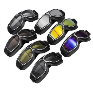 Gafas de Ciclismo y Motociclismo Vintage de Montura Completa, Ligeras, Antiviento, con Protección UV y Resistentes a la Arena, para Deportes al Aire Libre y Todoterreno - Product Image 5