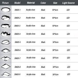 <span class=keywords><strong>Plafonnier</strong></span> <span class=keywords><strong>Rond</strong></span> en Saillie LED pour Salon Moderne, Luminaire d'Intérieur - Product Image 4