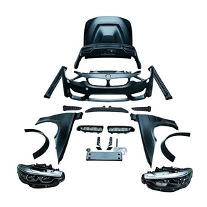 Kit de Carrocería Completo Estilo <span class=keywords><strong>F80</strong></span> M3 con Parachoques Delantero Agresivo, Difusor Trasero y Parrilla de Ajuste Preciso para BMW Serie 3 F30 <span class=keywords><strong>320</strong></span> 328 335 2012-2018 - Product Image 1
