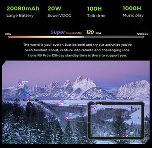 แท็บเล็ต HOTWAV R9 PRO รุ่นทนทาน แบตเตอรี่ 20080mAh ระบบปฏิบัติการ Android 14 หน่วยความจำ 6+256GB หน้าจอ 11 นิ้ว ความละเอียด 2K พร้อมไฟแคมป์ปิ้ง T606 มาตรฐานกันน้ำ IP69K - Product Image 5