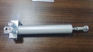 Mini vérin hydraulique à double effet en acier inoxydable, petit vérin à piston hydraulique avec attache à fourche pour l'automatisation - Product Image 4