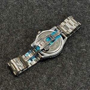 Montre de luxe pour homme en acier inoxydable avec pointeur magnétique à billes de fer, design créatif, montre à quartz pour homme - Product Image 4