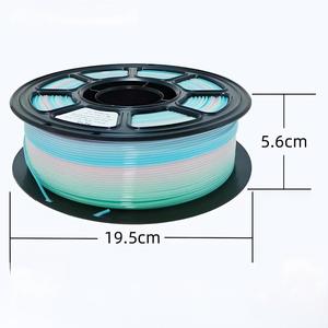 Pièces rondes en filament ETG pour impression 3D, composants de modèles industriels, sculpture de précision Golden Fox avec teinte ambre vibrante - Product Image 2