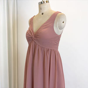 Robes de demoiselle d'honneur TEENYEE chics, longues jusqu'au sol, robes de bal de mariage, robes de soirée élégantes et longues - Product Image 5