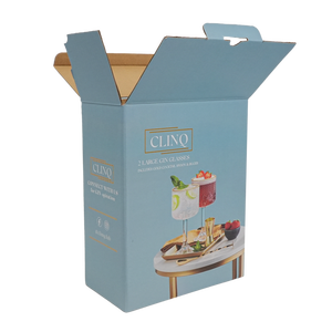 Boîtes en carton ondulé personnalisées pour cosmétiques avec insert supérieur et fermeture inférieure, légères et robustes, <span class=keywords><strong>emballage</strong></span> pour e-commerce - Product Image 6