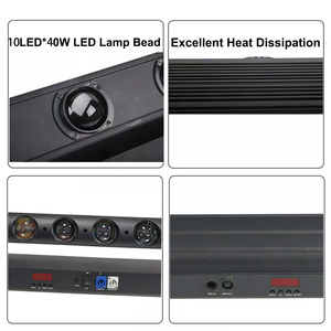 <span class=keywords><strong>Pioneer</strong></span> <span class=keywords><strong>DJ</strong></span> RGBW LED équipement d'éclairage de scène 10pcs * 40W DMX Pixel mobile Sharpy faisceau tête lavage barre lumineuse LED pour scènes - Product Image 3