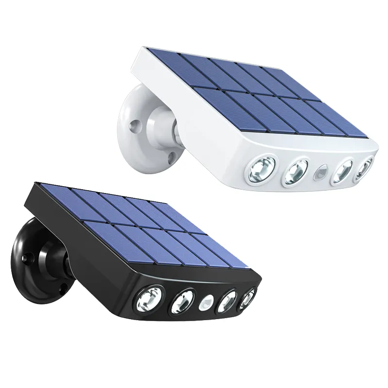 Outdoor Solar Motion Sensor Security Lights with 3 Modes Wide Angle Solar Powered LED Garden Solar Light