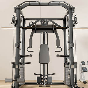 피트니스 상업용 근력 훈련 장비 프레스 종합 피트니스 스쿼트 랙 다기능 올인원 트레이너 - Product Image 4