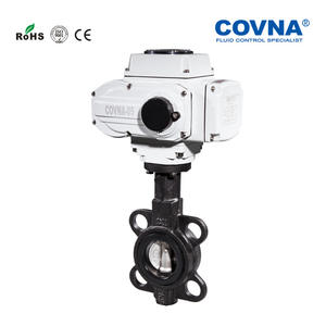 Vanne papillon en fonte personnalisée DN50-DN400 Électrique et pneumatique Joint souple EPDM pour huile eau gaz - Product Image 4