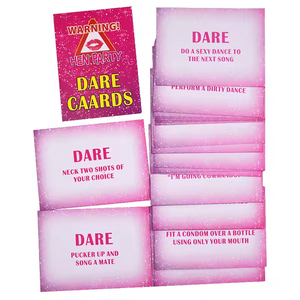 Hstyle 24PCS Brand New Dare Bachelorette Hen Party Girls Night Out Senior Game Card Team Bride Bachelor Dare Card Party Game - Product Image 2