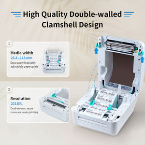 Xprinter XP-470B High Quality <b>4x6</b> Thermal <b>Label</b> <b>Printer</b> Support TSPL-EZD Emulation Waybill <b>Printer</b> for Logistics - Product Image 2