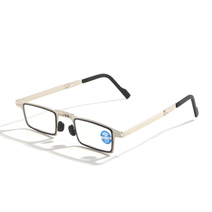Custom Fashion Ultrathin Metal Anti Blue Light Foldable Readers Lunettes De Lecture Portable Pocket Folding <strong>Reading</strong> <strong>Glasses</strong> - Product Image 5