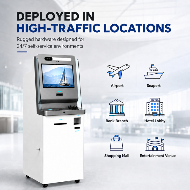 Travel Money ATM Currency Exchange Machine for Airport Bank Hotel Mall OEM Factory Custom Hardware
