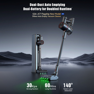 <span class=keywords><strong>Aspirateur</strong></span> silencieux sans fil Dibea, <span class=keywords><strong>aspirateur</strong></span> à main multifonctionnel pour la maison <span class=keywords><strong>avec</strong></span> <span class=keywords><strong>station</strong></span> de nettoyage automatique, Staubsauger - Product Image 3