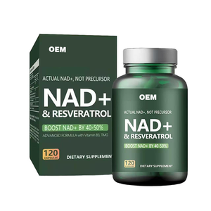 Suplementos Nutricionales Premium NAD+ y Resveratrol para Apoyo Energético Celular y Protección Antioxidante (Stock Internacional) - Product Image 1